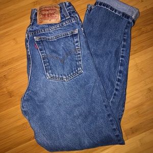 VINTAGE LEVIS 550 DEADSTOCK HIGH WAIST MOM JEANS